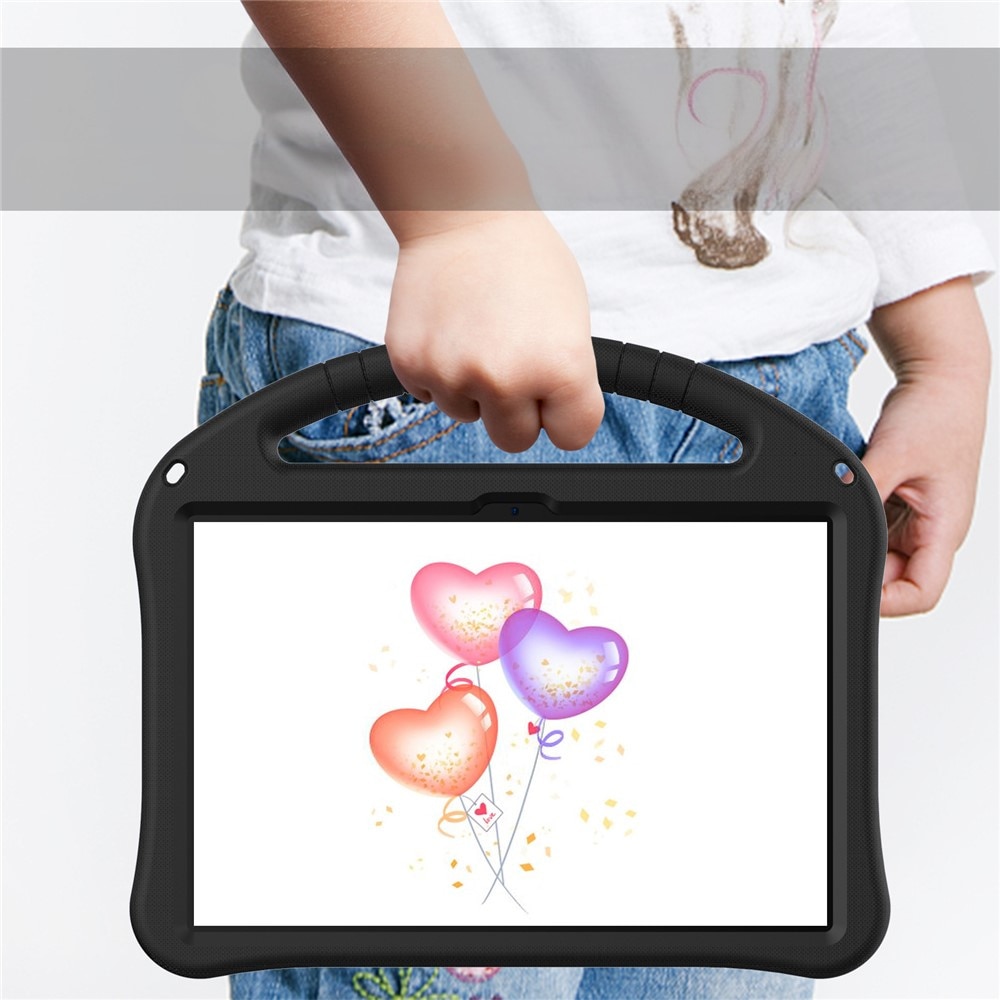 Husa pentru tableta T Tablet 2 5G, cu suport si manere, neagra, din spuma EVA