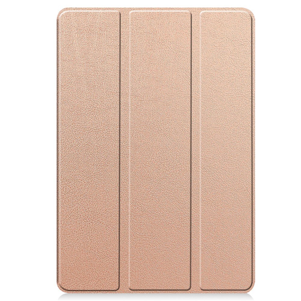 Husa tablete ERBORD pentru Samsung Galaxy Tab S11, tri-fold, cu suport pentru stylus, roz aurie
