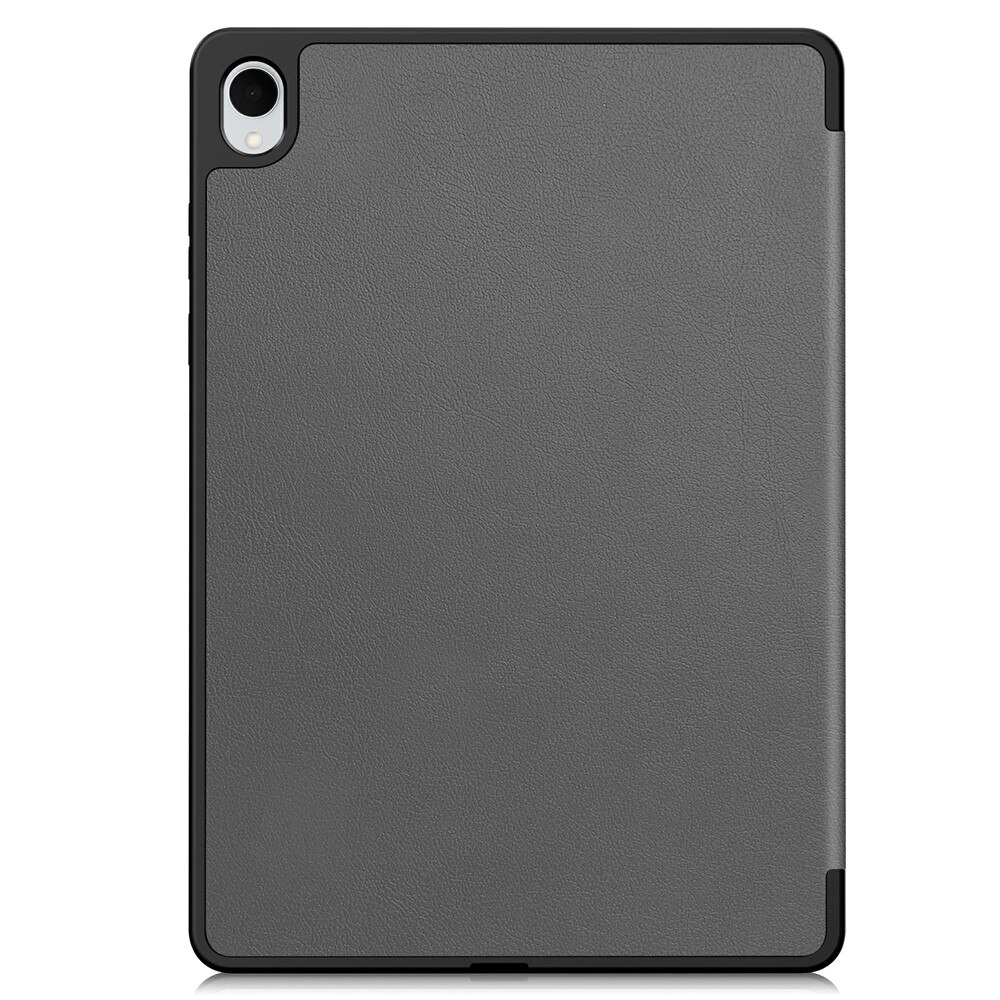 Husa tableta ERBORD pentru Samsung Galaxy Tab S11, tri-fold, cu suport pentru stylus, gri