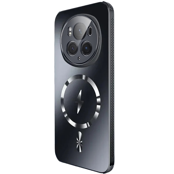 Husa telefon XGSM pentru Honor Magic 6 Pro, MagSafe, neagra, cu protectie pentru camera, dimensiuni precise