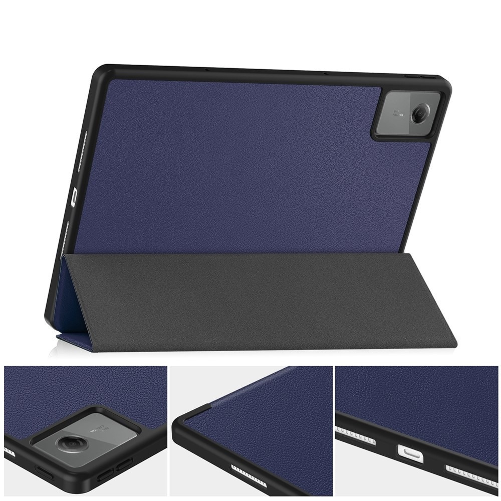 Husa tablete, Lenovo Idea Tab Plus, Smartcase, granat, functie suport, protectie antisoc