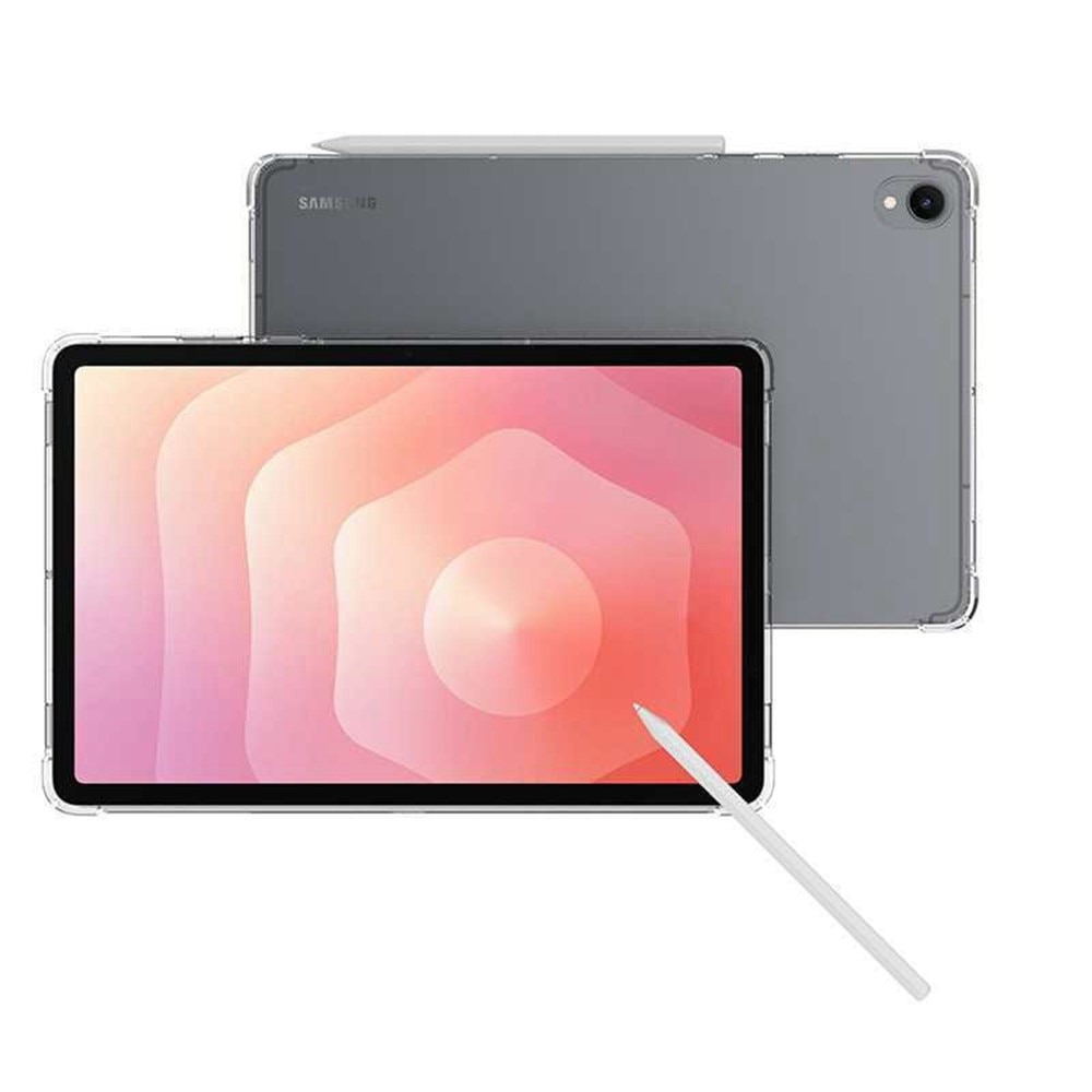 Husa tableta, XGSM, pentru Samsung Galaxy Tab S11, transparenta, din TPU, colturi intarite