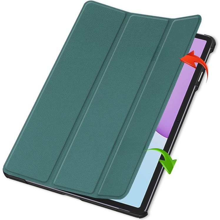 Husa tablete Smartcase pentru Huawei MatePad 11.5 2025, verde, tri-fold, protectie 360