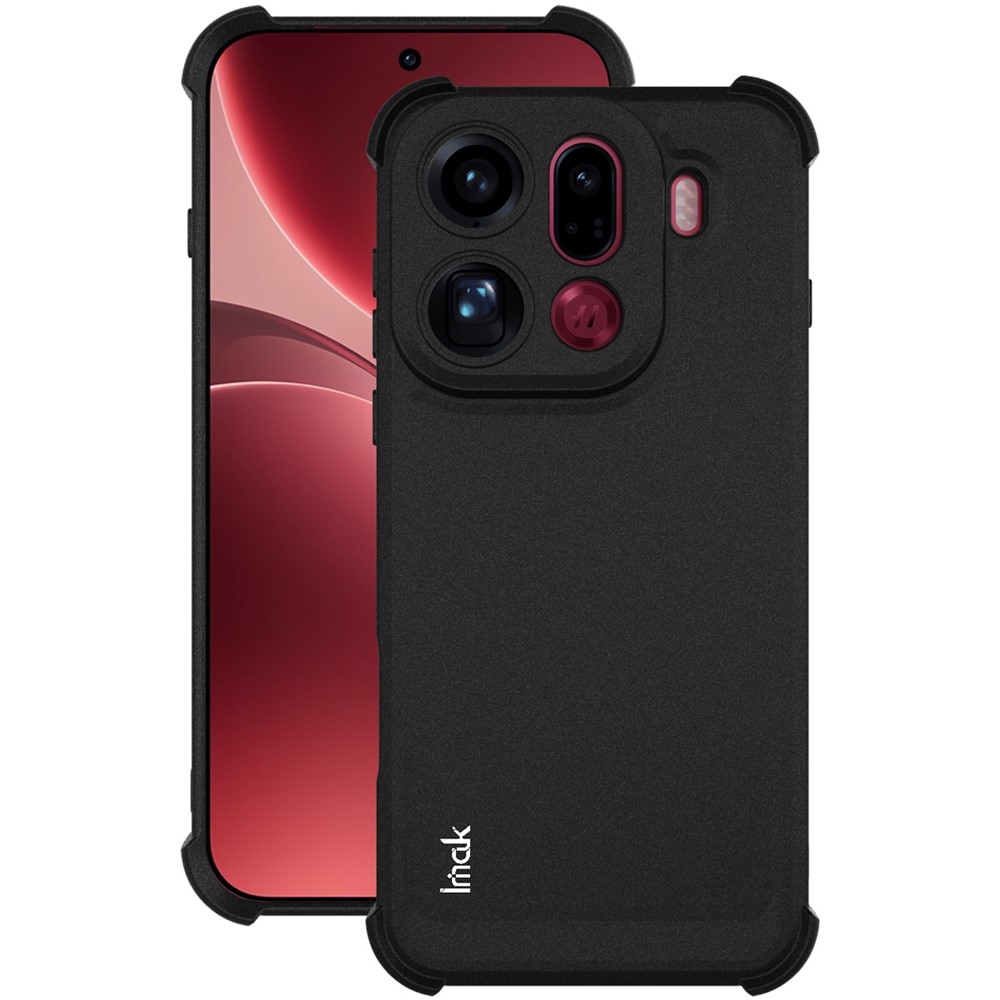 Etui pentru Oppo Find X9 Pro, IMAK, negru, TPU, protectie avansata
