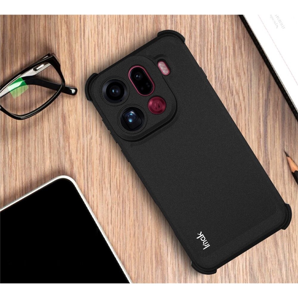 Etui pentru Oppo Find X9 Pro, IMAK, negru, TPU, protectie avansata