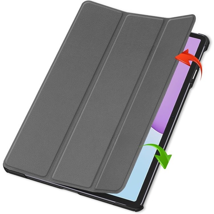 Husa tableta Smartcase pentru Huawei MatePad 11.5 2025, gri, tri-fold, protectie 360