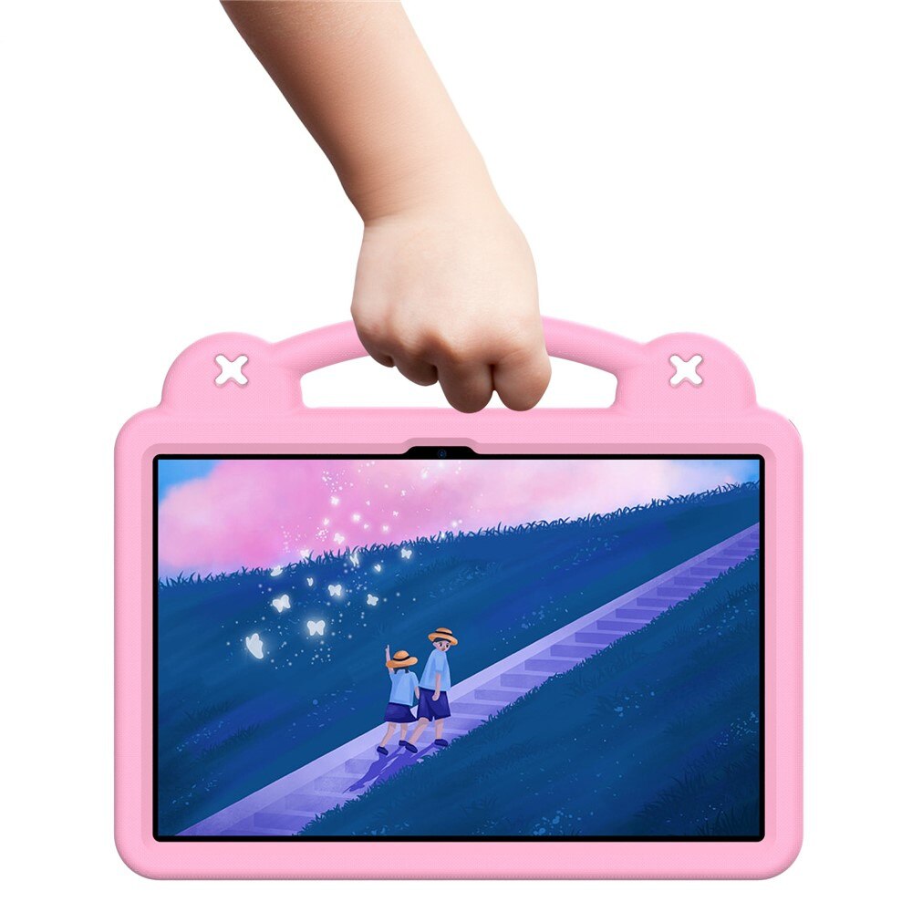 Husa tableta XGSM pentru Xiaomi Redmi Pad 2 Pro, modele vesele, roz, cu suport