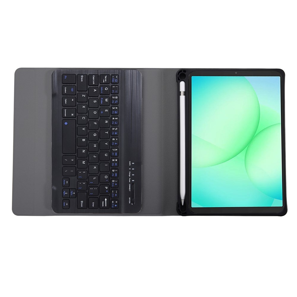 Husa tableta cu tastatura pentru Samsung Galaxy Tab A11, 2 in 1, Bluetooth, neagra