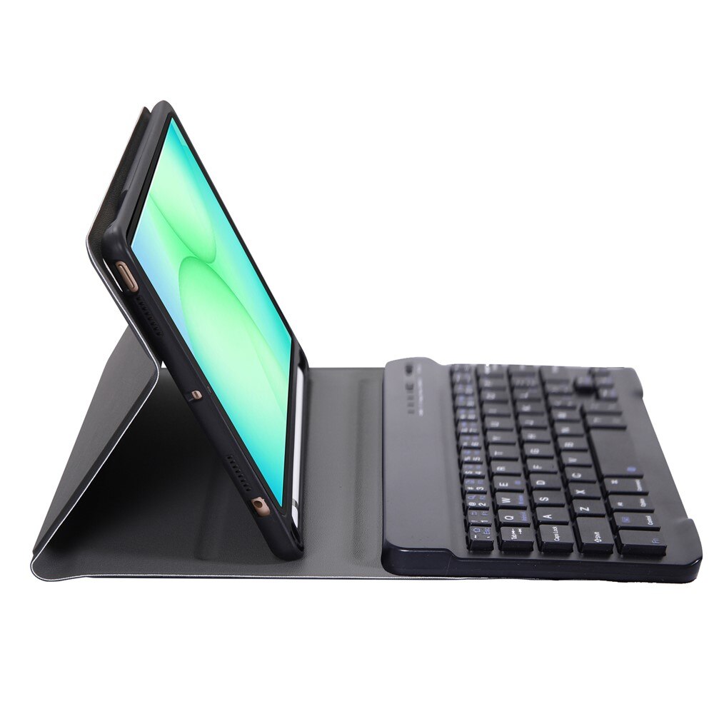 Husa tableta cu tastatura pentru Samsung Galaxy Tab A11, 2 in 1, Bluetooth, neagra