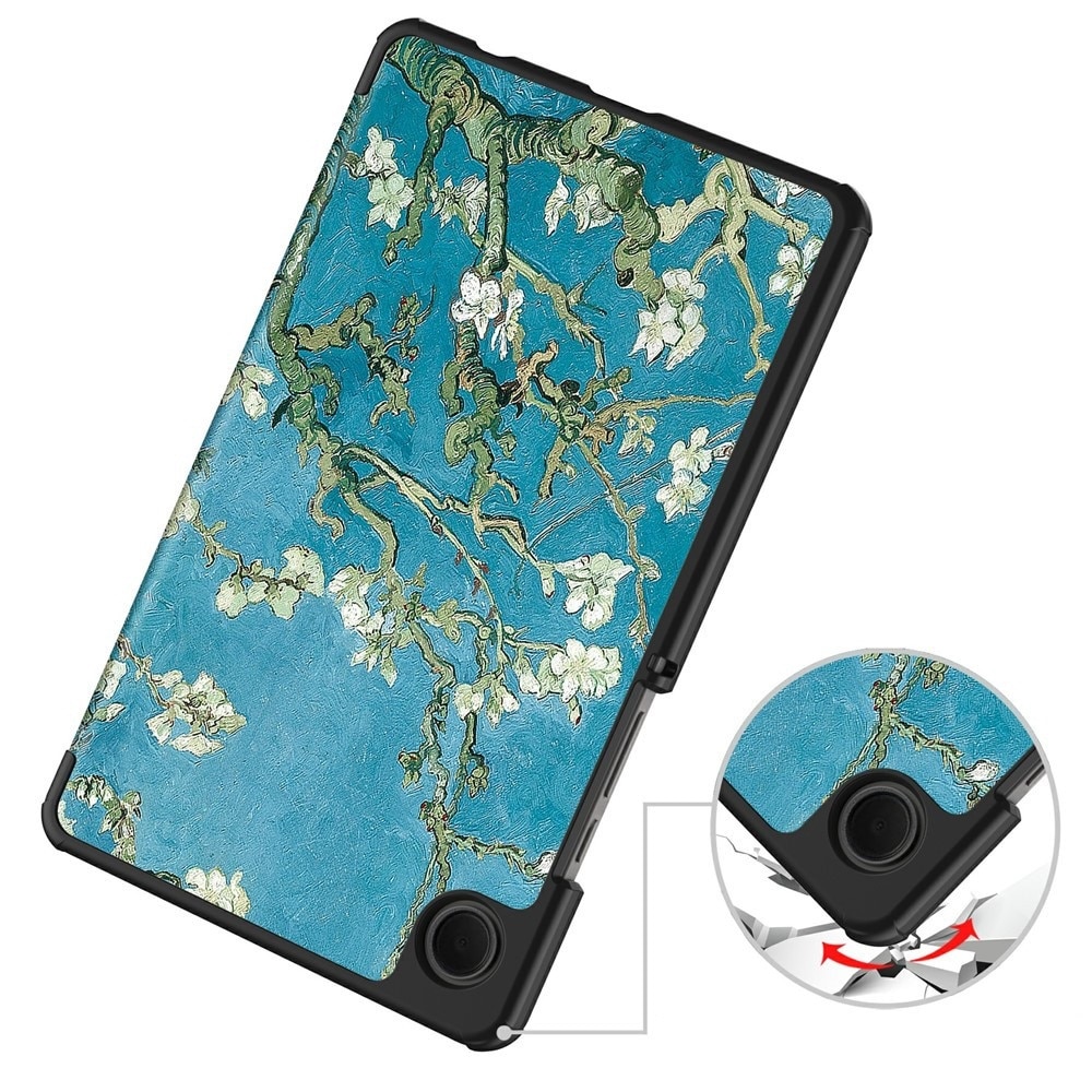 Husa tableta, XGSM, Smartcase, Apricot Blossom, protectie solida, suport pliabil, pentru Samsung Galaxy Tab A11/A9