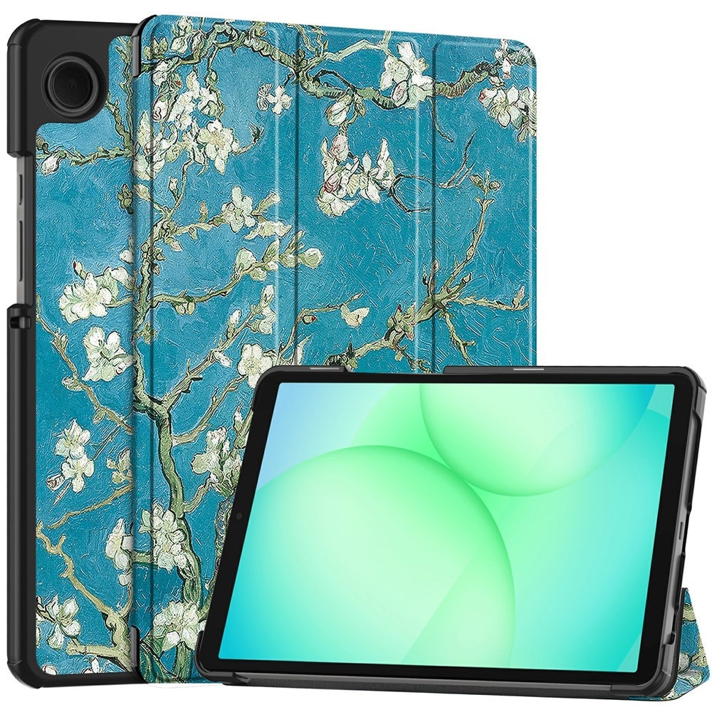 Husa tableta, XGSM, Smartcase, Apricot Blossom, protectie solida, suport pliabil, pentru Samsung Galaxy Tab A11/A9