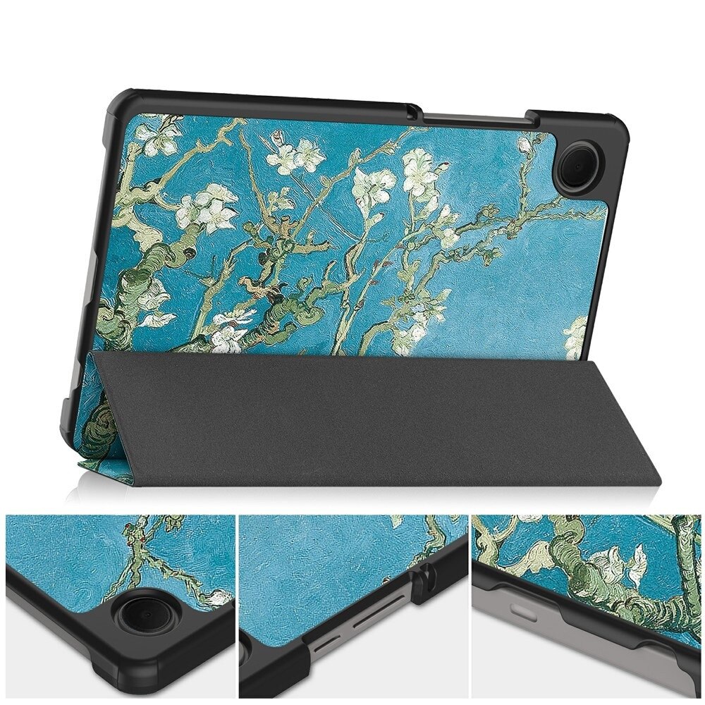 Husa tableta, XGSM, Smartcase, Apricot Blossom, protectie solida, suport pliabil, pentru Samsung Galaxy Tab A11/A9