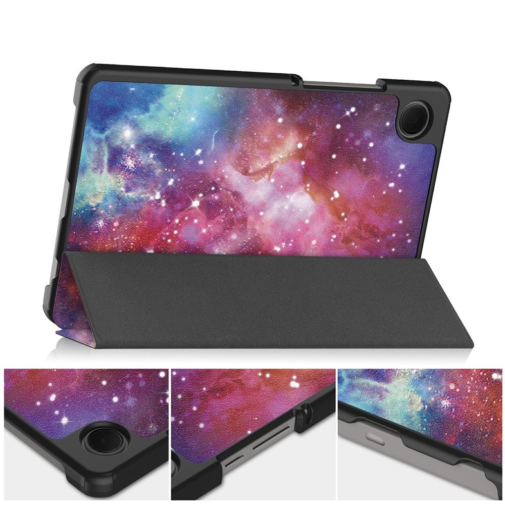 Etui Smartcase pentru tableta Samsung Galaxy Tab A11/A9, design elegant, material PU si PC, functie de suport, multicolor