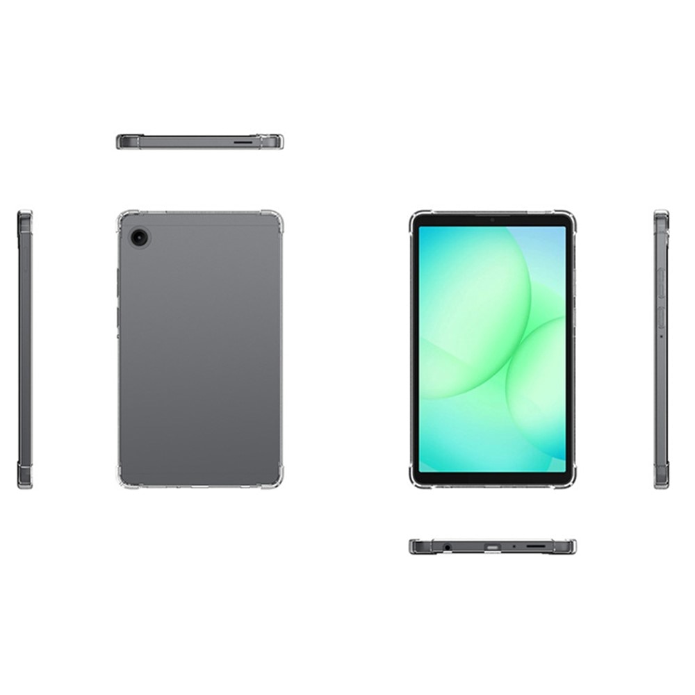 Etui transparent pentru tableta Samsung Galaxy Tab A11/A9, TPU, colturi intarite, antiderapant