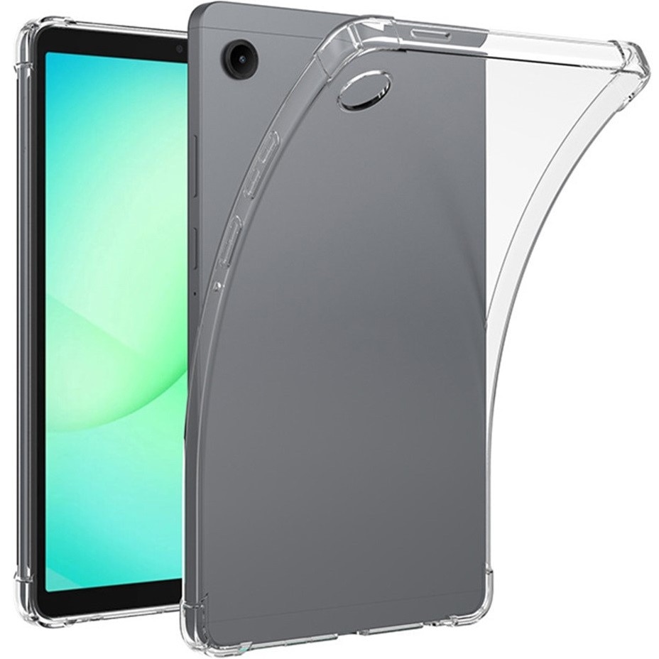 Etui pentru tableta, XGSM, Samsung Galaxy Tab A11+/A9+, transparent, TPU, cu colturi intarite
