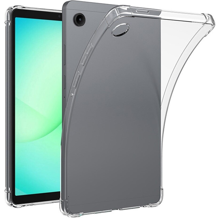 Etui pentru tableta, XGSM, Samsung Galaxy Tab A11+/A9+, transparent, TPU, cu colturi intarite