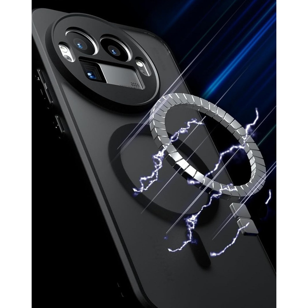 Husa telefon Realme GT 8 Pro, ERBORD Matt Case, hibrida, protectie sporita, neagra