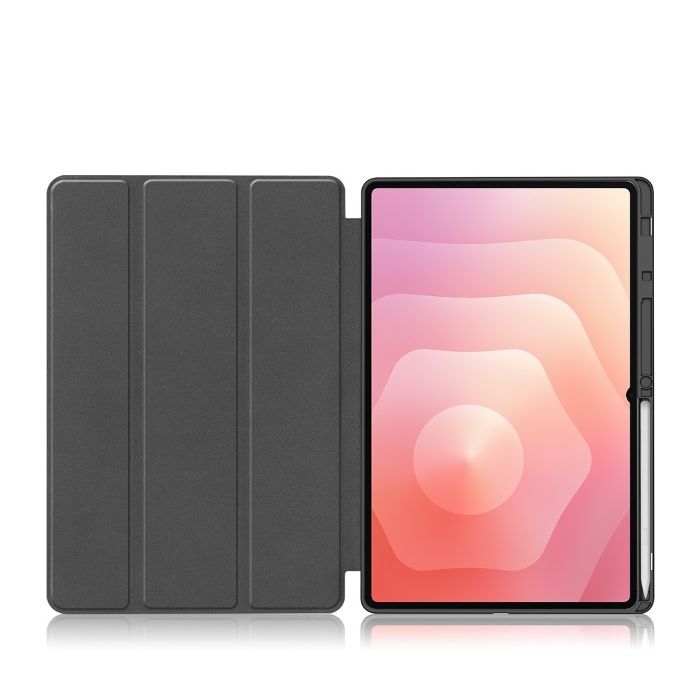 Husa tablete ERBORD pentru Samsung Galaxy Tab S11 Ultra, tri-fold, cu suport pentru stylus, neagra