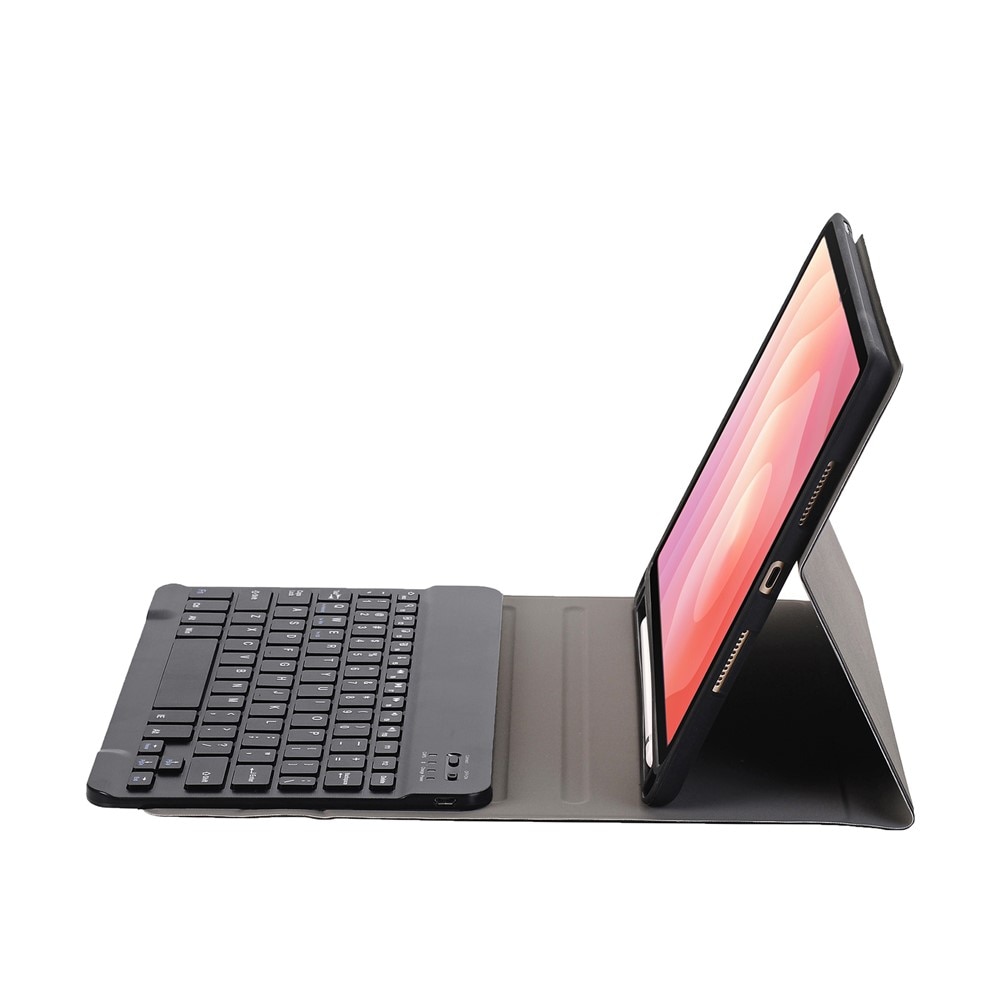 Husa cu tastatura pentru Samsung Galaxy Tab S11, XGSM, 2 in 1, Bluetooth, slot pentru stylus, neagra