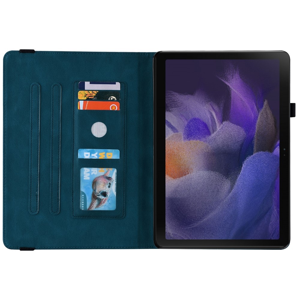 Etui pentru tableta, Butterfly, XGSM, protectie impotriva zgarieturilor si socurilor, albastru, pentru Samsung Galaxy Tab A11+