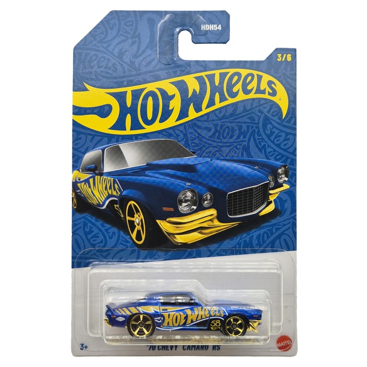 Hot Wheels Pearl & Chrome (2025) - '70 Chevrolet Chevy Camaro RS - Hot Wheels - 1:64