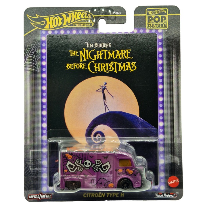 Hot Wheels Premium - Pop Culture - Karácsonyi lidércnyomás - Citroen Type H - Hot Wheels - 1:64