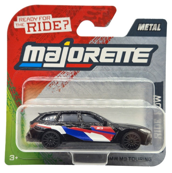 BMW G81 M3 Touring - fekete - Majorette - 1:64