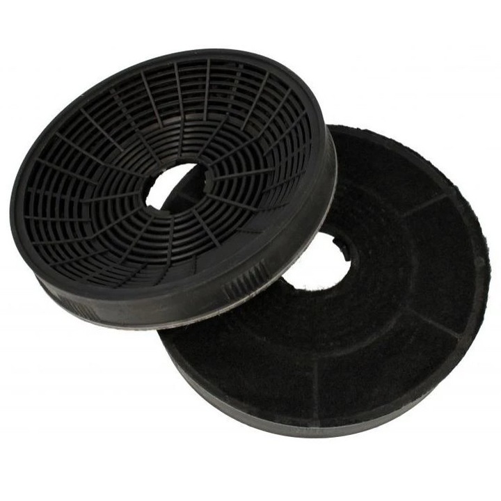 Set 2 filtre carbon activ e-SWC Supreme® pentru hota Bosch / Siemens, echivalent cu 12009727