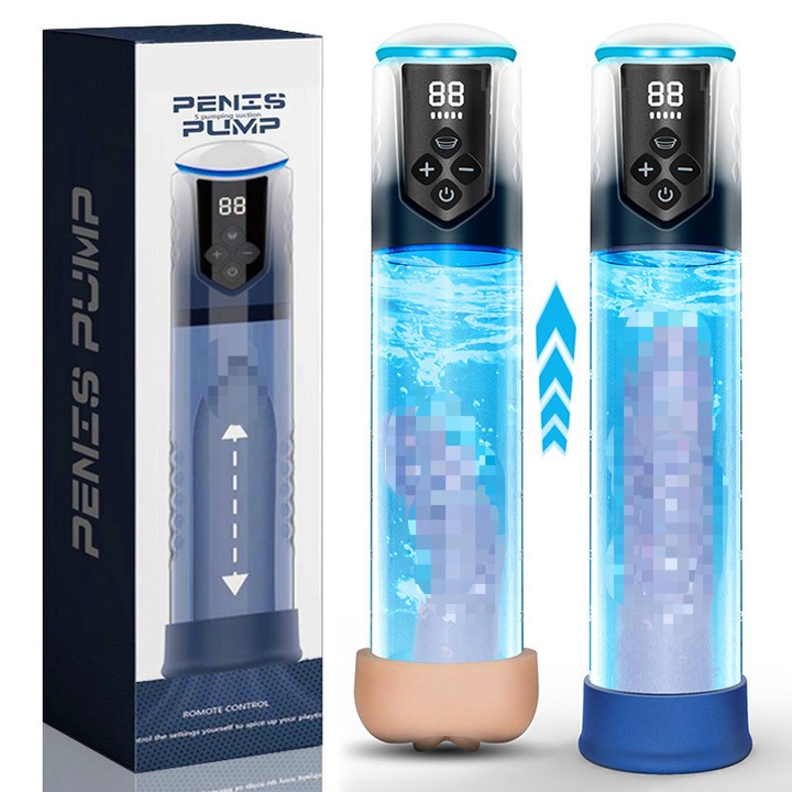 Електрическа помпа за пенис за мъже, водоустойчива хидротерапия