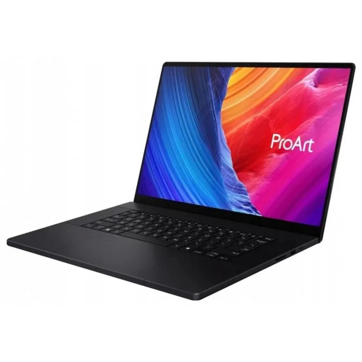 Laptop ASUS ProArt P16 H7606WW-SE009X Ryzen AI 9 HX 370 16inch OLED Touch 4K 120Hz 64GB 2TB Windows 11 Pro AI RTX5080 Negru