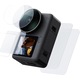 Folii de Protectie TELESIN pentru DJI Osmo Action 6 (2 Seturi), Protector din Sticla Securizata pentru Obiectiv/Ecran Fata/Ecran Spate, Accesorii DJI Osmo Action 6, Duritate 9H, Anti-Zgarieturi, Anti-Amprente, Fara Bule (3+3 Piese)