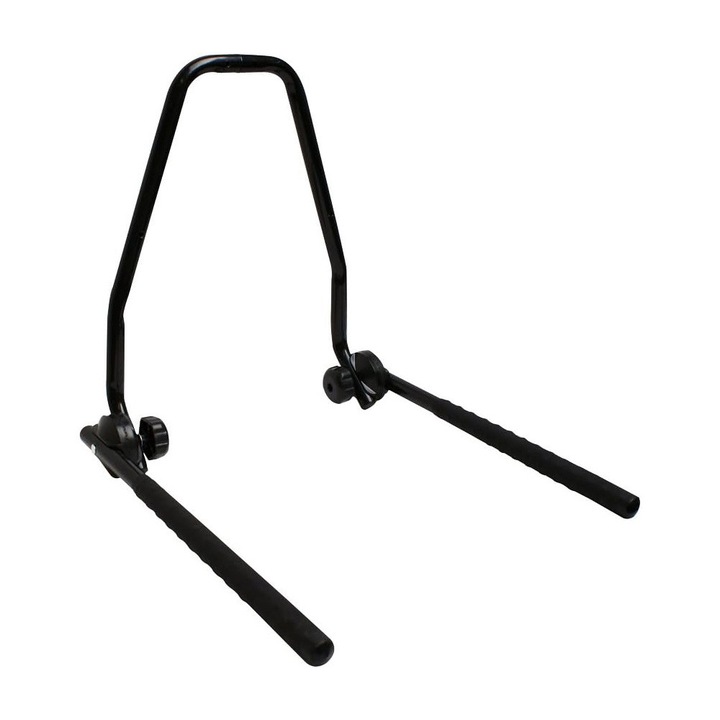 Стенна стойка за велосипеди Eufab 162786390 DC, До 3 велосипеда, Сгъваема, Метал, до 45 кг, 52 х 52 см, Черен