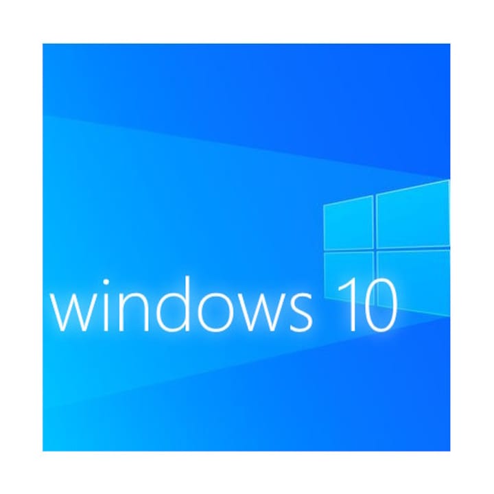 Операционна система, Microsoft, Windows 10 Pro, 64-битова, български, 1 потребител