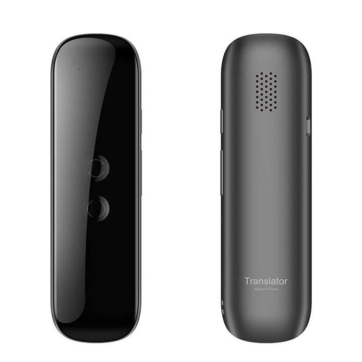 Dispozitiv de Traducere G5 Pro, 8 Limbi, Traducere Offline, Bluetooth 4.2, Baterie 800mAh