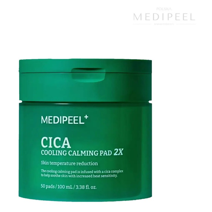 Testápoló kezelés, Medipeel, CICA Cooling Calming Pad 2X, 140ml