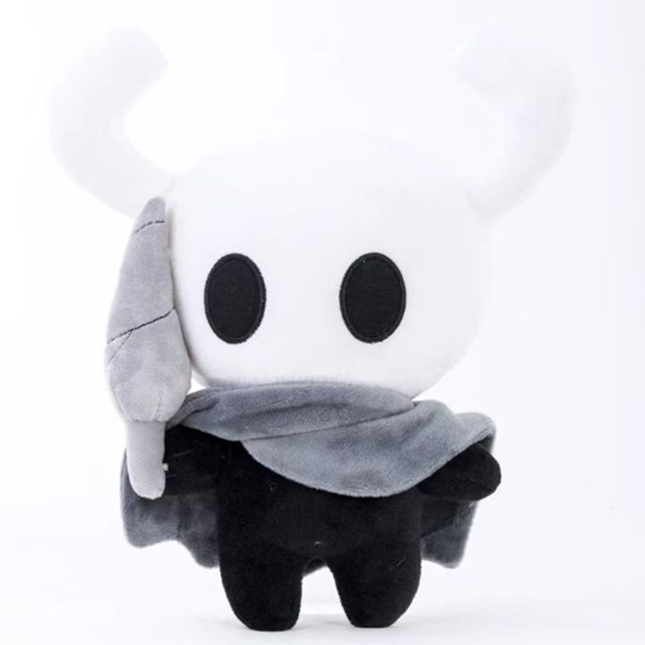 Плюшена фигурка Hollow Knight - The Knight, детайлен дизайн, безопасни материали, комплект, за момчета