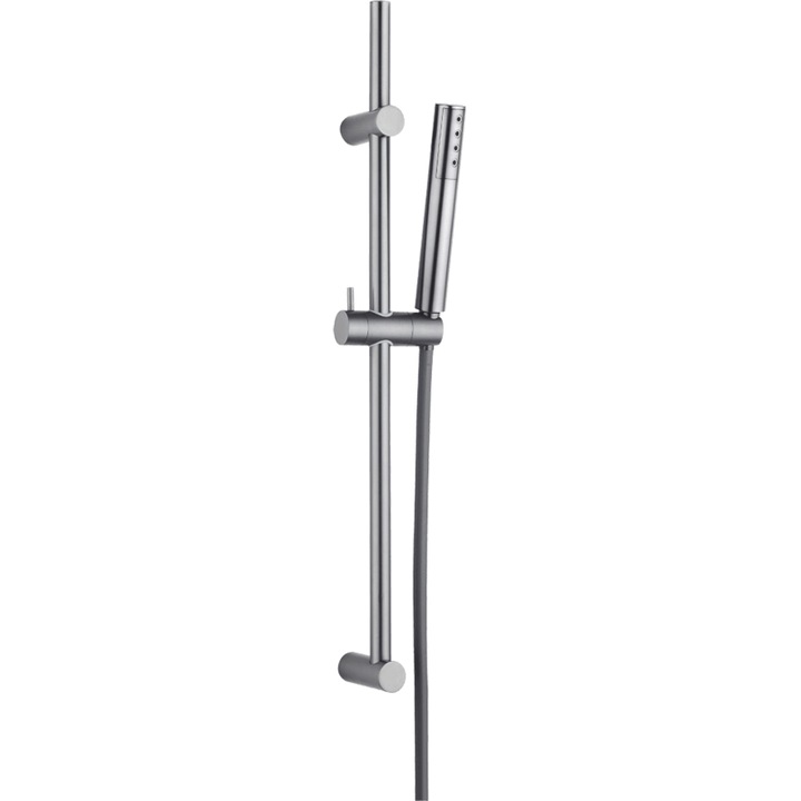 Set de dus pe suport Grafit, Pretto, 1 jet, 150 cm, 700 mm