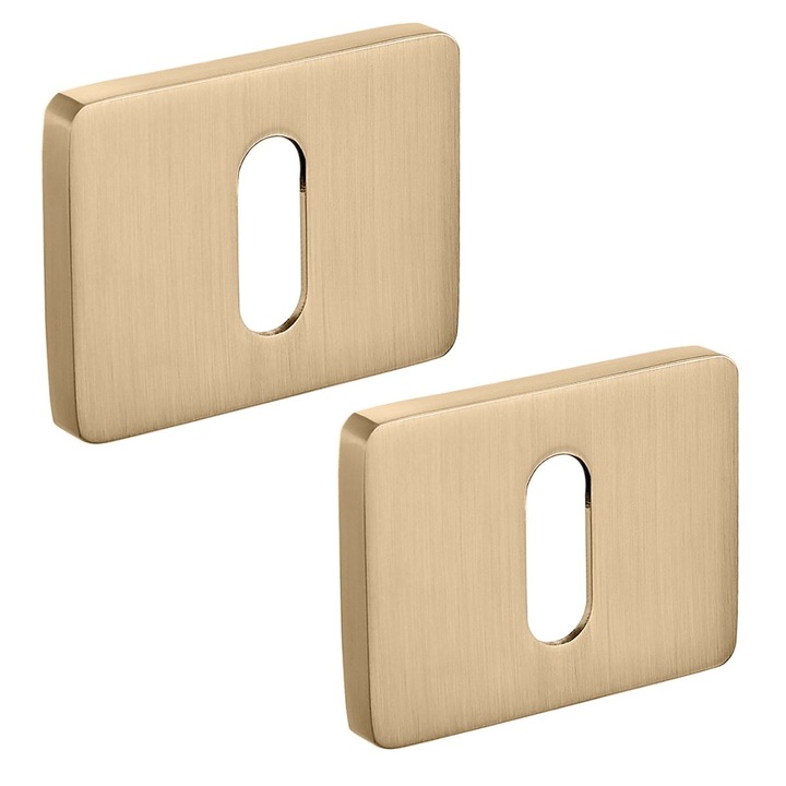 Rozeta usa, Kuchinox, auriu, 52x40mm