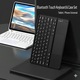 Husa cu Tastatura Bluetooth Detasabila si Touchpad pentru iPad 11 (A16) / iPad 10 (10.9"), cu Stylus Inclus, LIXR-03EN®, Negru