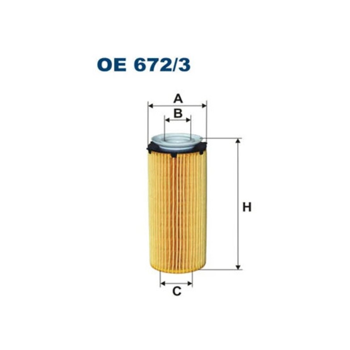 Olajszűrő Oe672/3 Bmw 3/5/5 Gran Turismo/7/X5/X6