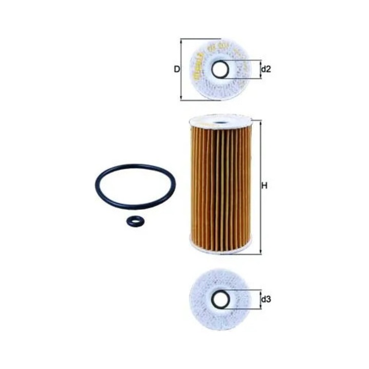 Olajszűrő Ox201D Mercedes-Benz A-osztály/B-osztály/Vaneo