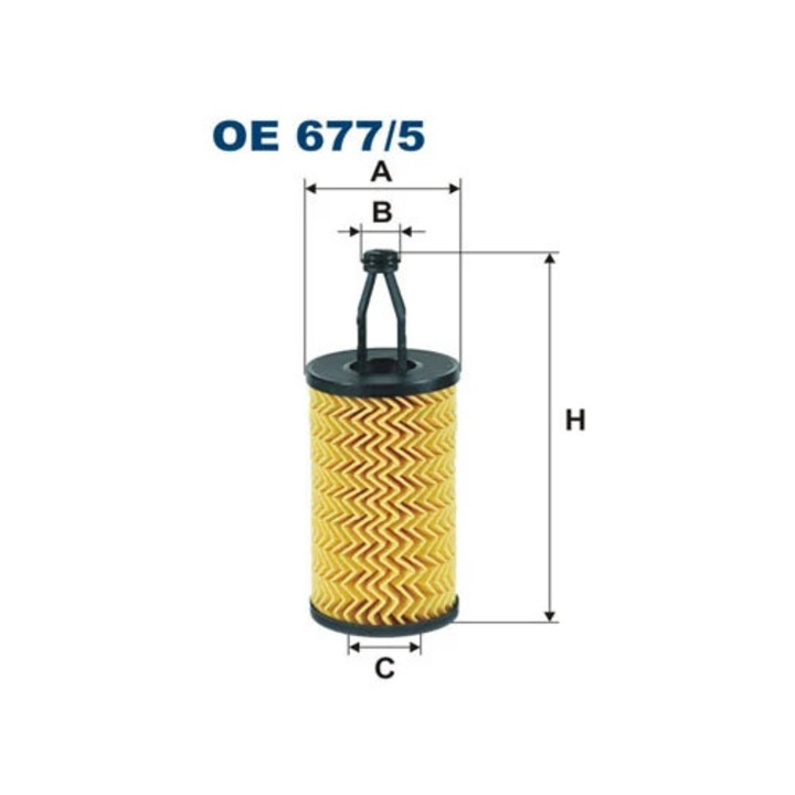 Olajszűrő Oe677/5 Mercedes-Benz C-osztály/C-osztály T-modell/Cls/Cls Shooting Brake/E-osztály/E-osztály T-modell/Gl-osztály/Glc/Sl