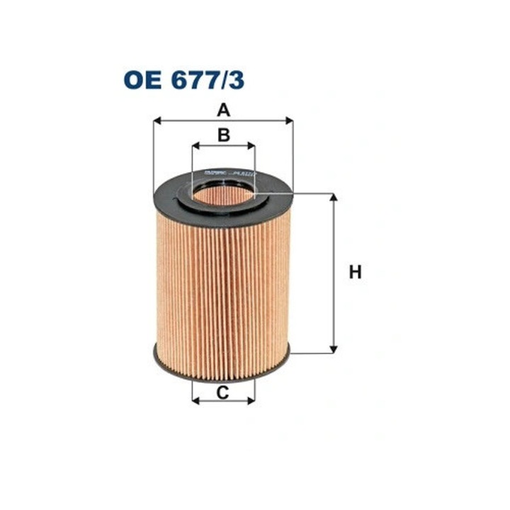 Olajszűrő Oe677/3 Mercedes-Benz E-osztály/Gl-osztály/M-osztály/S-osztály