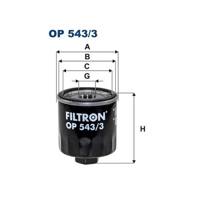 Olajszűrő Op543/3 Ford Transit V363