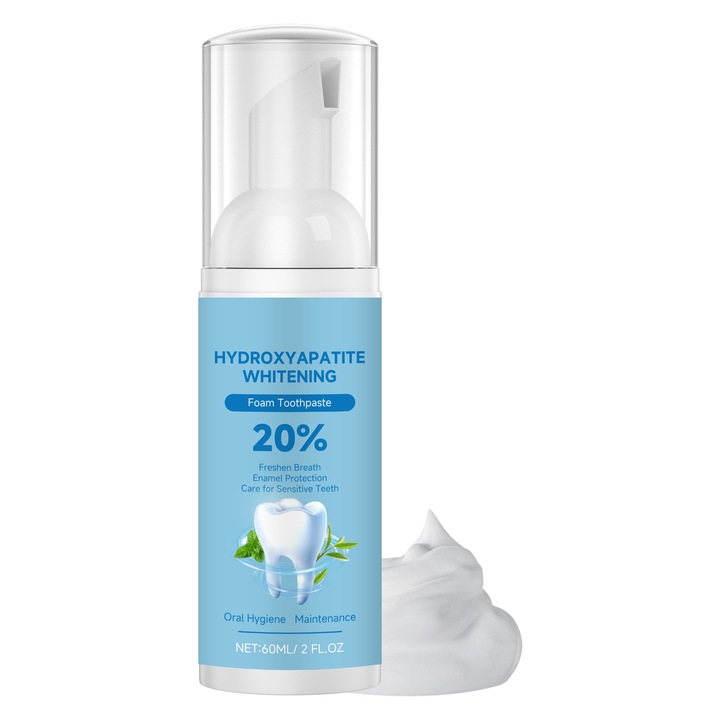 Frissítő fogtisztító hab, gyengéd tisztítás, tisztán és frissen tartja a szájüreget, 200ml