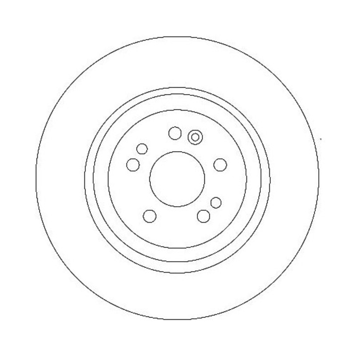Tárcsafék Df4222S Mercedes-Benz M-osztály