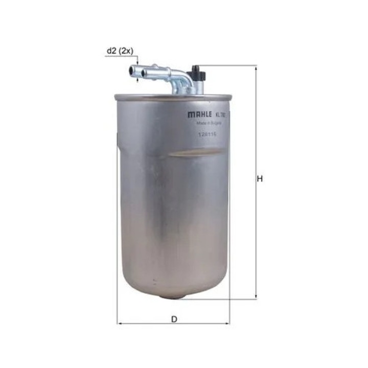 Üzemanyagszűrő Kl792 Opel Corsa D/Corsa E Vauxhall Corsa Mk 3/Corsa Mk 4/Corsavan Mk Iii