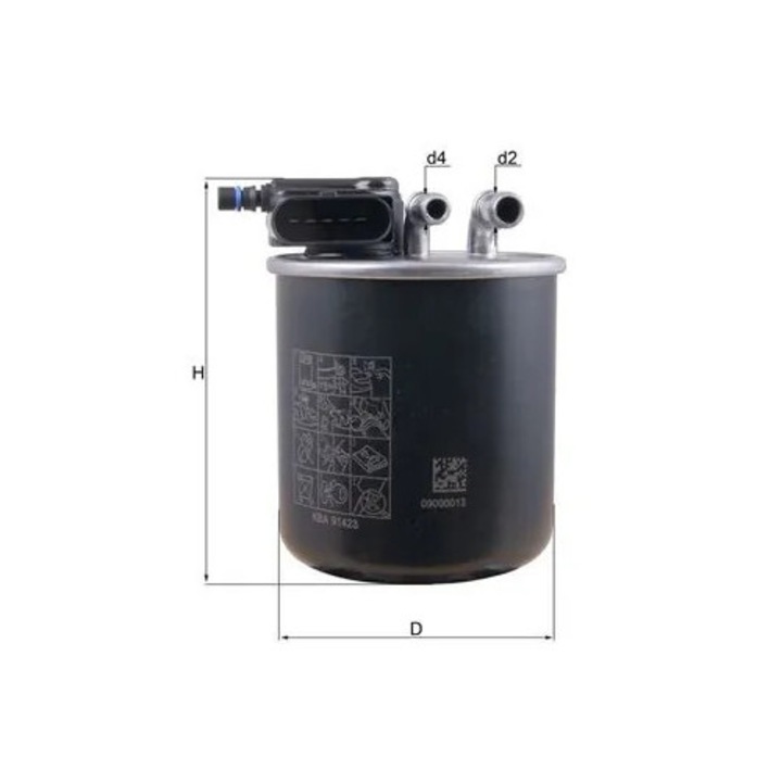 Üzemanyagszűrő Kl942 Infiniti Q30 Mercedes-Benz A-osztály/B-osztály/Cla/Cla Shooting Brake/Gla-osztály