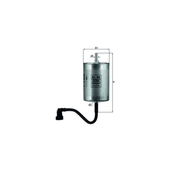 Üzemanyagszűrő Kl80 Porsche 911/Boxster/Cayman