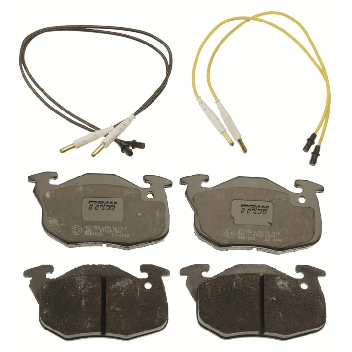 Fékbetét készlet, tárcsafék Gdb1033 Citroën Ax/C15/Zx Citroën (Df-Psa) Fukang Maple (Sma) Hisoon Mega Club/Club 2